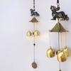Copper Bells Hanging Ornament DIY Pendant Wind Chimes Outdoor Lucky Pendants