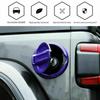 Fuel Door Tank Filler Lid Gas Cap Cover Trim For Jeep Wrangler JL 2018+ Purple