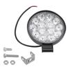 Super Bright Driving Light Spot Beam For Truck Tractor 4x4 Off Road Round LED Light Bar 42W LED Work Light 2Pieces