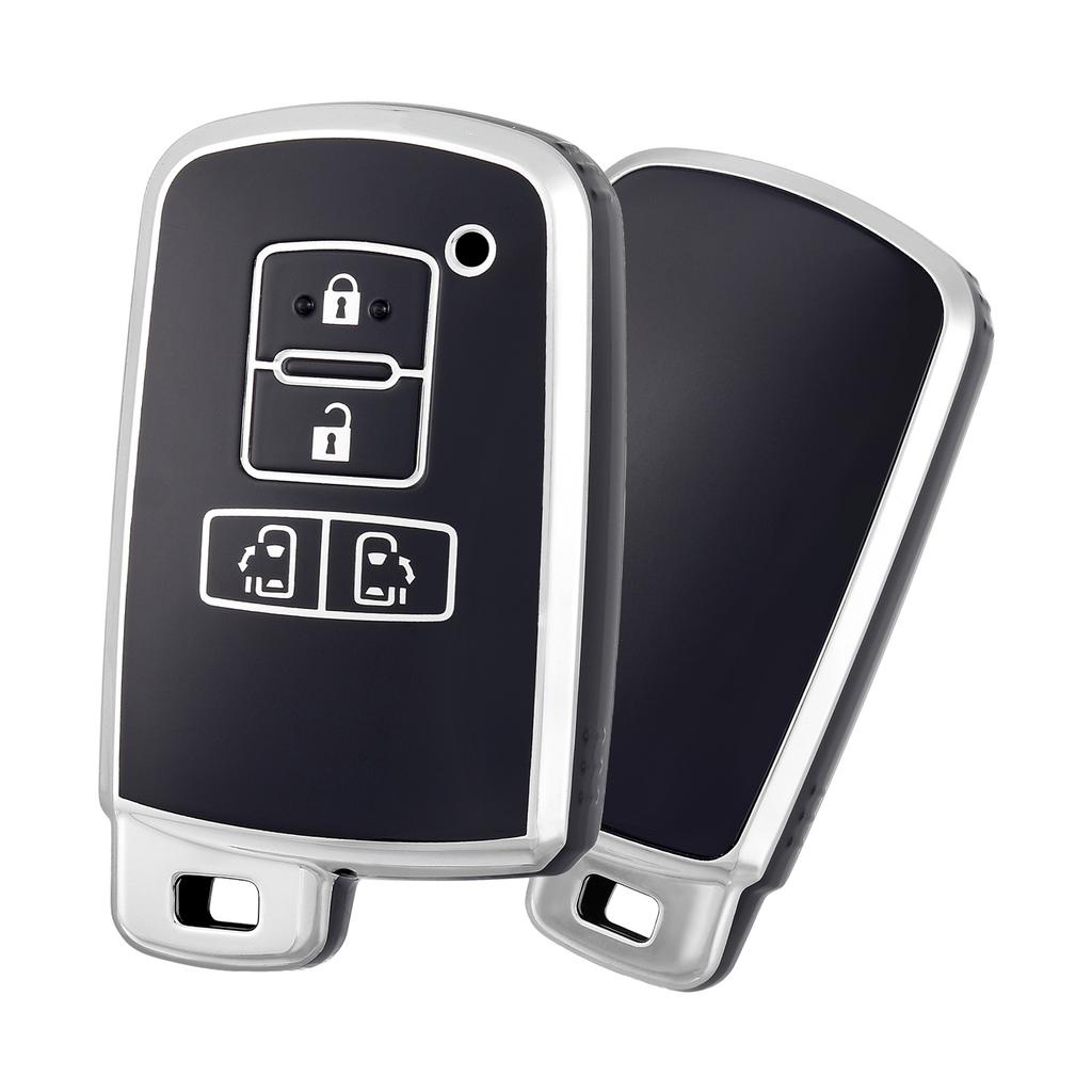 Чехлы из ТПУ для автомобильных ключей Toyota Alpard Vellfire HV Noah Voxy Esquire Sienta, 4 кнопки, Защитный чехол для умного брелока