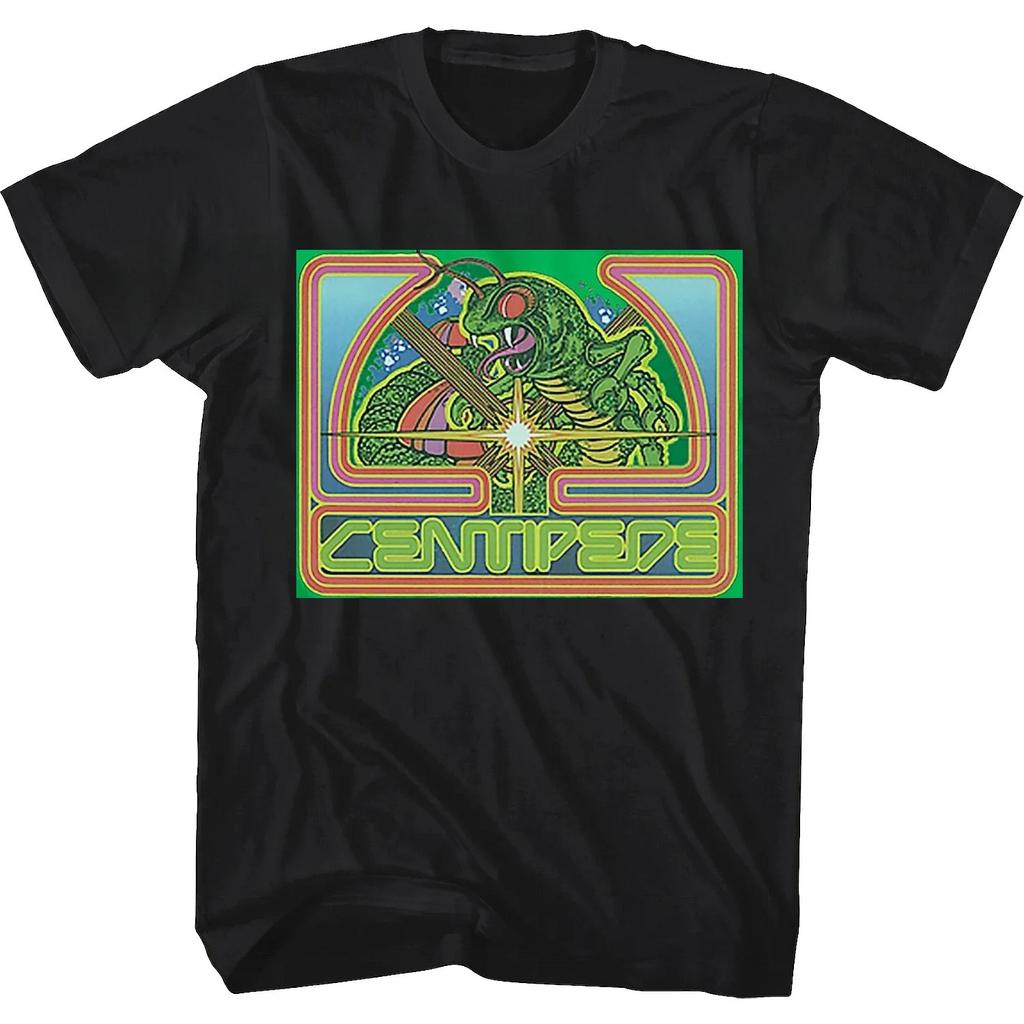 2025 Классическая футболка Console Atari American Cotton Мужская и женская свободная футболка с круглым вырезом Летние топы Одежда