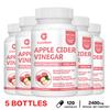 Coolkin Apple Cider Vinegar Capsules, 2400mg, Vegetarian, Dietary Supplement, Suitable for Both Men and Women