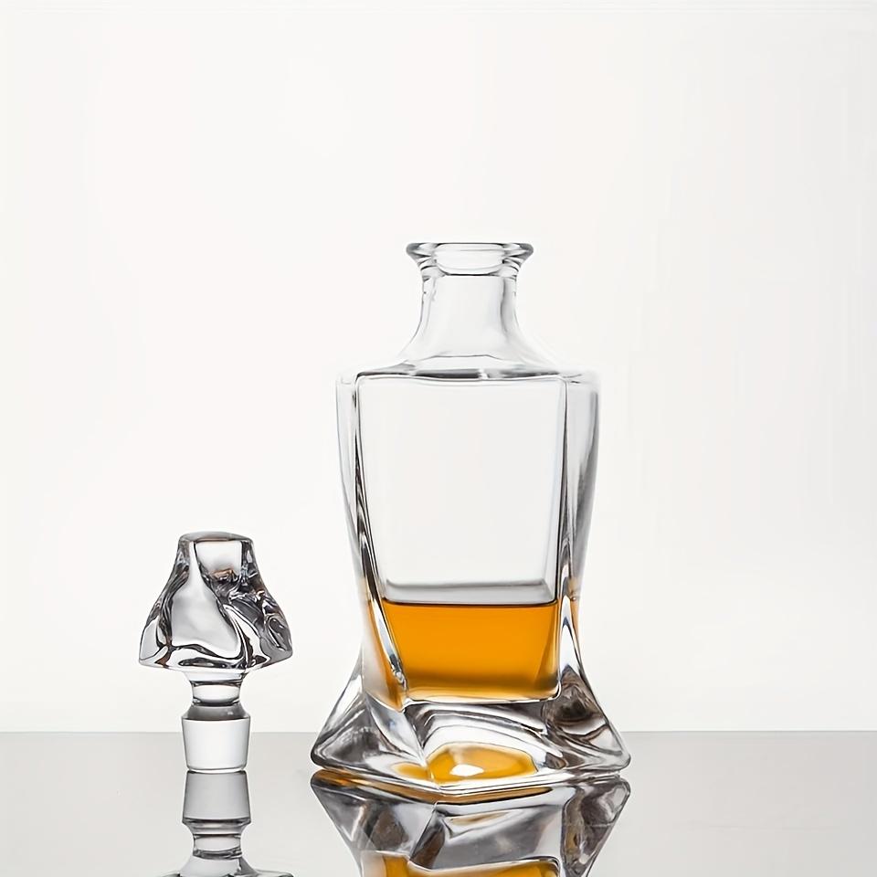 1 шт. графин для виски витой графин для виски с пробкой премиум-класса 27 унций графин для виски и ликера со стеклянной пробкой для алкоголя Бурбон Sco