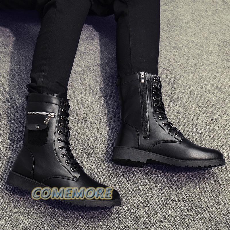 Модные кожаные мужские ботинки «Челси», роскошные повседневные туфли, формальные мужские классические ботильоны, черные, коричневые, на молнии, рыцарские ботинки, осень-зима