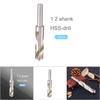 1 2  Milling Shank 4241 HSS High Speed Steel Blacksmiths Twist Drill Bit 22mm