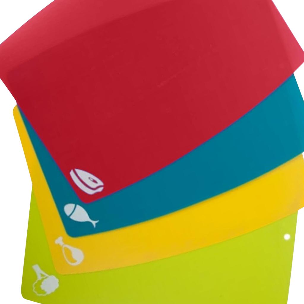 Apollo Flexible Cutting Mats / Chopping Board 4pk