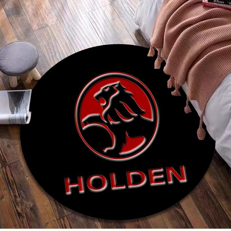 1 Stück Holden Runddruck Teppich - Heimdekoration Teppich für Wohnzimmer Schlafzimmer Bodenbelag Computerstuhl Bereichsteppich