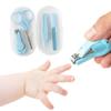 4pcs/set Baby Nail Clipper Small Nail Trimmer Scissors Files Booger Clip Set Anti Pinch Nail Cutter Baby Care Tools