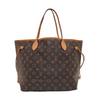 [Б/У] Сумка-тоут Lv Neverfull Mm из канвы Monogram и кожи - Удовлетворительное состояние #19B84IX