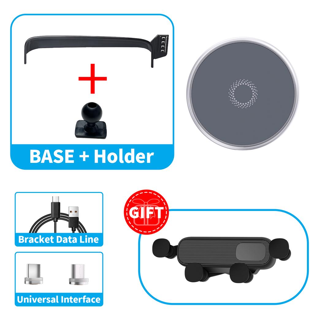for 2024 2025 Mercedes-Benz E-Class E Class W214 Car Phone Holder Screen Fixed Navigation Bracket Base Wireless Charging