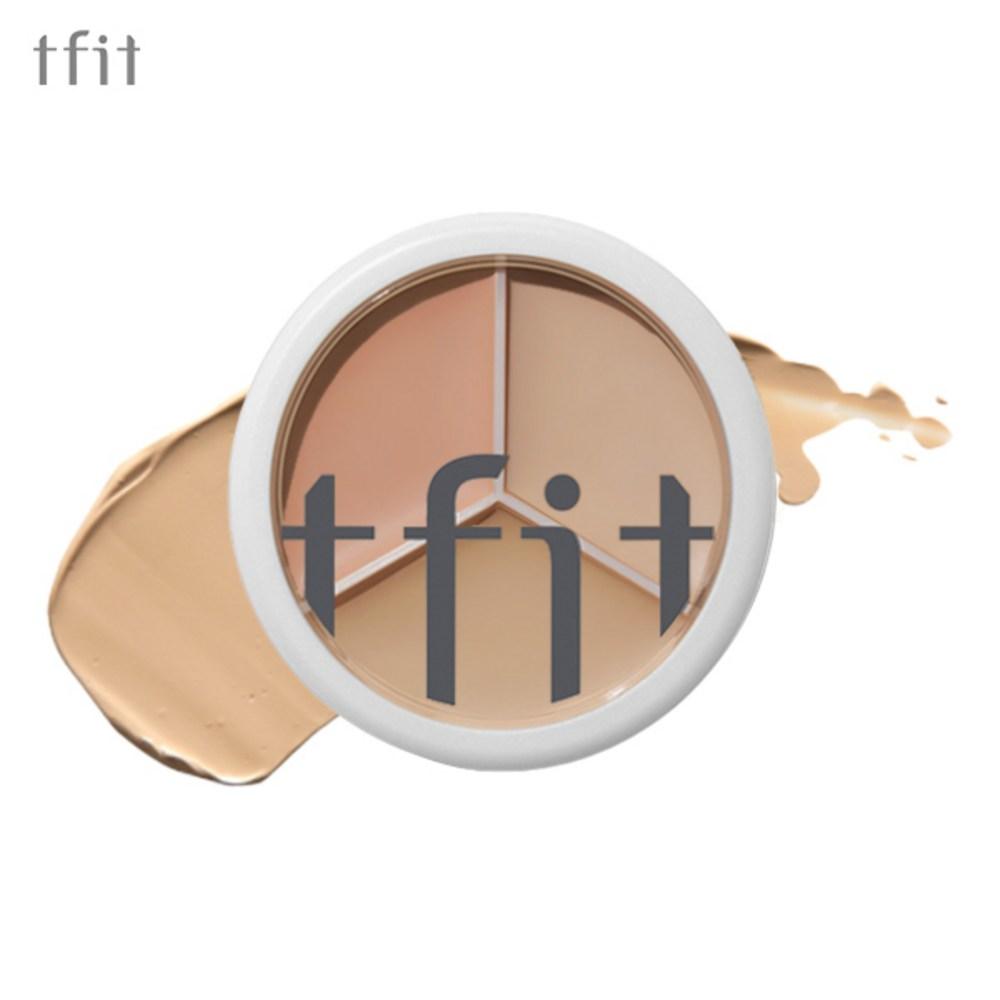 Tipit Cover Up Pro Concealer Cool (Натуральный бежевый/бежевый цвета слоновой кости/розово-бежевый), 1 кусок