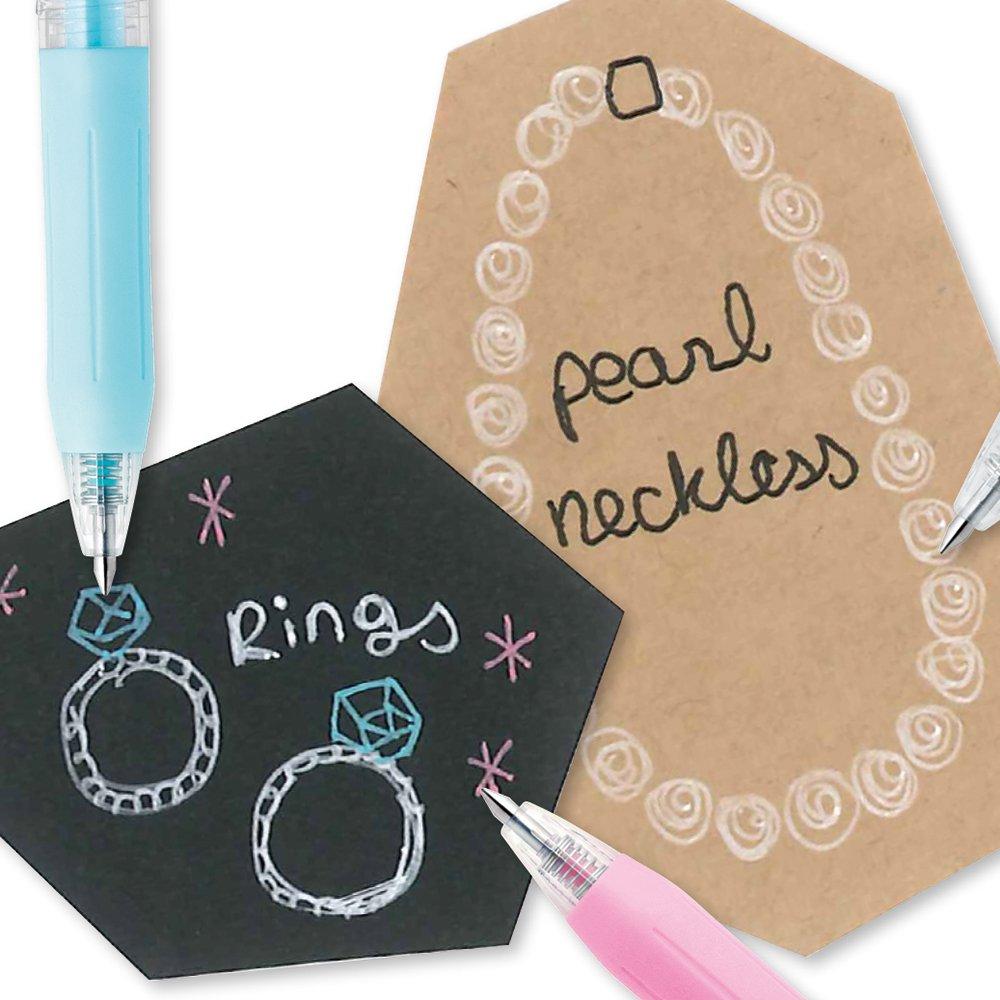 Zebra Sarasa Clip Gel Ballpoint Milk BJJ15MKBL Pen, 0.5mm, Blue, 10-Piece Set,