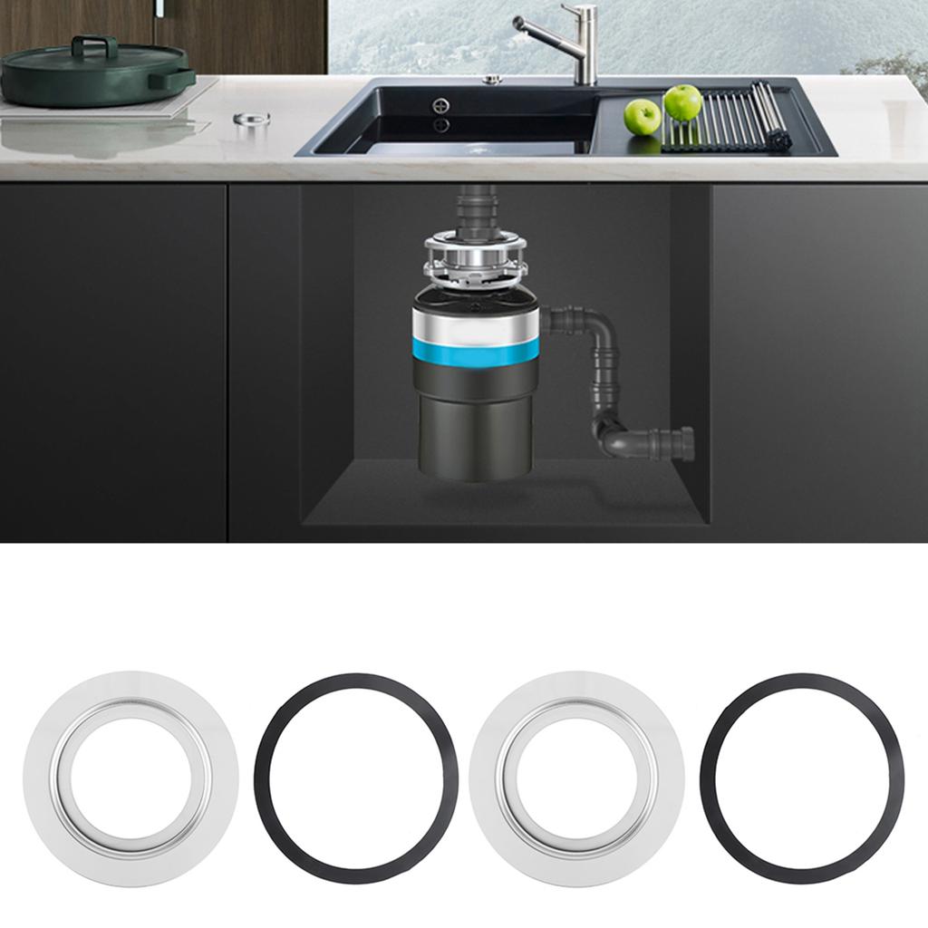 Stainless Steel 180mm To 114mm Sink Food Waste Disposer Adapter Accessories Parts