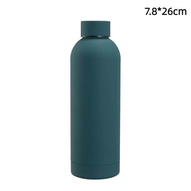 Insulated Stainless Steel Water Bottle Double Wall Vacuum 500 750ml Personalized Gift for Fitness Enthusiasts Daily Use