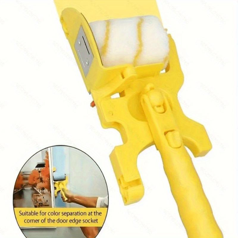 Набор из 5 валиков для покраски с кромочным инструментом, многофункциональный набор для покраски углов, неэлектрический пластиковый набор для самостоятельного декорирования стен, гладкая отделка