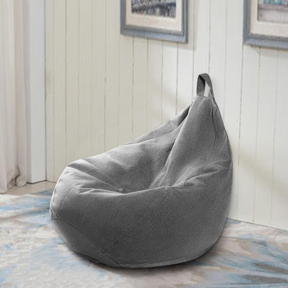 Детский декор для дома, мягкое удобное сиденье, ленивое кресло-шезлонг, чехол для дивана, удобное игровое кресло, большой мешок для фасоли