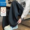 Мужские джинсы Jeanswest с флисовой подкладкой, свободного прямого кроя, повседневные
