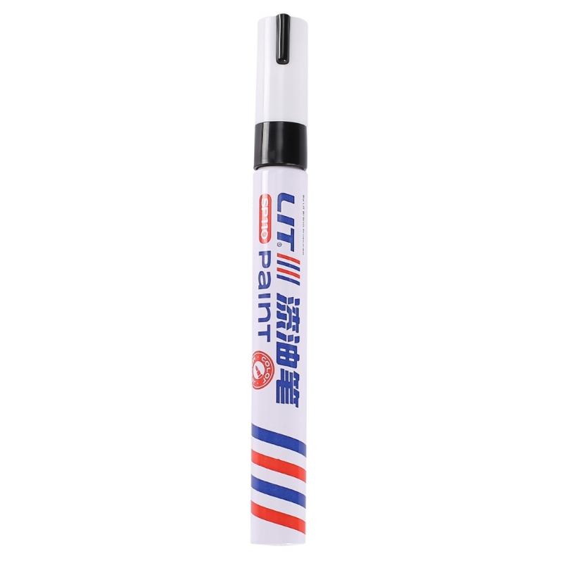 Tire Paint Pen Long Lasting Car Wheel Touch Up Paint Marker Pen Waterproof Oil Based Formula for Tire Restoration