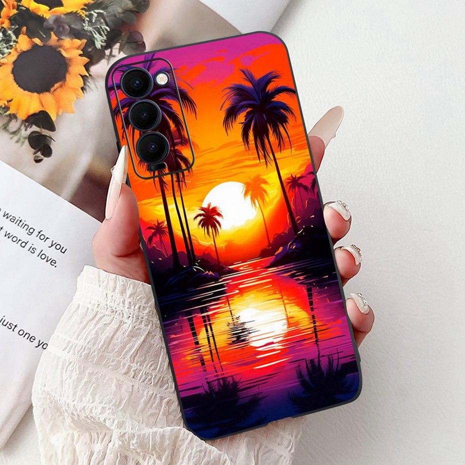 Fashion Painting Case For Tecno Camon 18 18i 18T 18 Premier Soft Silicone TPU Phone Cases For Camon18 18 P 18T Covers Bumpers