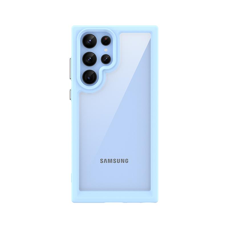 Для Samsung Galaxy S24 Ultra Case S23 Ultra Силиконовый прозрачный противоударный защитный чехол TPU Samsung S24 S23 FE Ultra Plus S22 Case