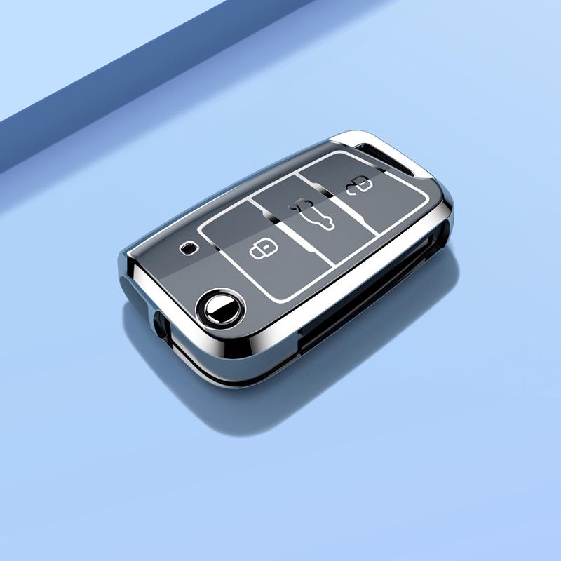 Чехол для ключа Volkswagen для Bora, Sagitar, Lavida, Jetta, Passat, Polo, Tiguan и Golf.