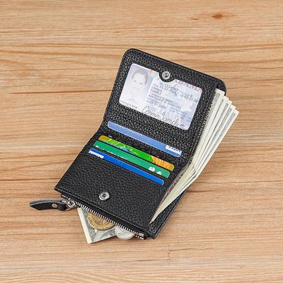 2024 новый женский кошелек в японском стиле с защитой от кражи RFID, натуральная кожа, женский кошелек, сумка для карт из коровьей кожи, сумка для мелочи