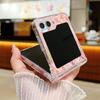 Для Samsung Galaxy Z Flip6 Flip5 Flip4 Flip3 ударопрочный красочный масляный рисунок бабочки узор 3 шт складной жесткий чехол для ПК