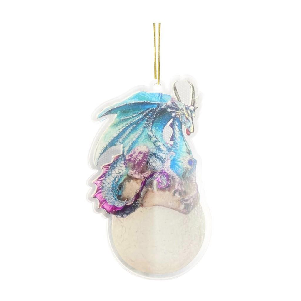 Cute Cartoon Acrylic Dinosaur Car Charm Perfect For Christmas Halloween And Home Decoration