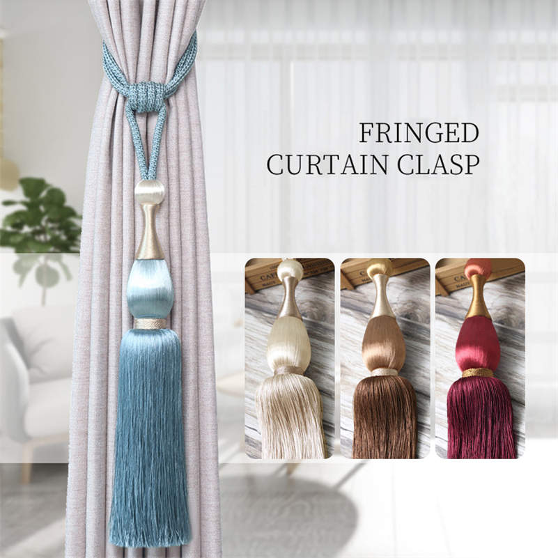 Подхваты для штор Подхваты для штор с кисточками Подхваты для штор Подвесной шар Декор Аксессуар для шторной ленты