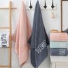 100% Cotton Towels Set Face Towel Bath Towel 3 Colors 12 Month Letters Embroidery Bathroom Modern for Adults Kids Toalla De Cara
