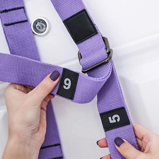 Aerial Yoga Stretching Rope Backbend Assist Flexibility Trainer Back Pain Relief Waist Leg Stretcher Strap Yoga Pilates Ballet Gymnastics Workout