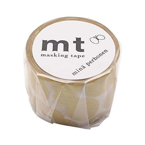 Маскировочная лента Kamoi Kakoshi mt mina perhonen soda water gold 35 мм × 10 м MTMINA32