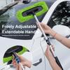 Инструмент для очистки лобового стекла Телескопический очиститель для удаления инея Швабра для мытья автомобиля для очистки Мытье стекла Автодетейлинг Полы грузовиков