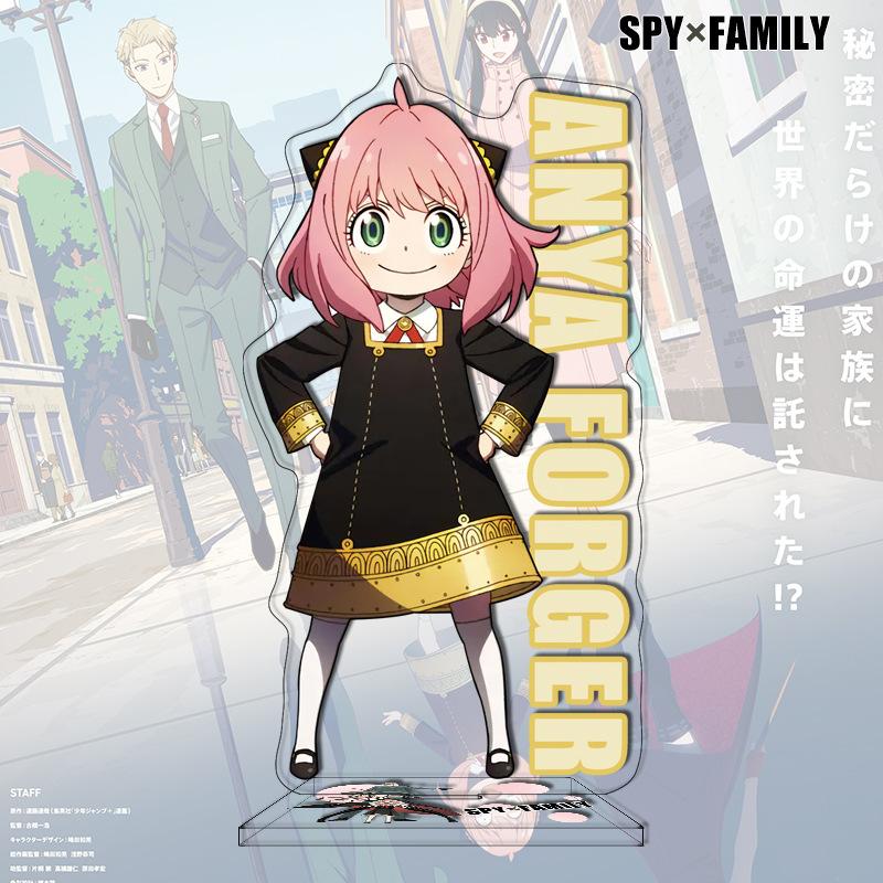 SPY FAMILY Аниме Акриловая подставка 81 120 Последняя Spy x Family Большая акриловая подставка Аниме-мерч Трансграничный акрил