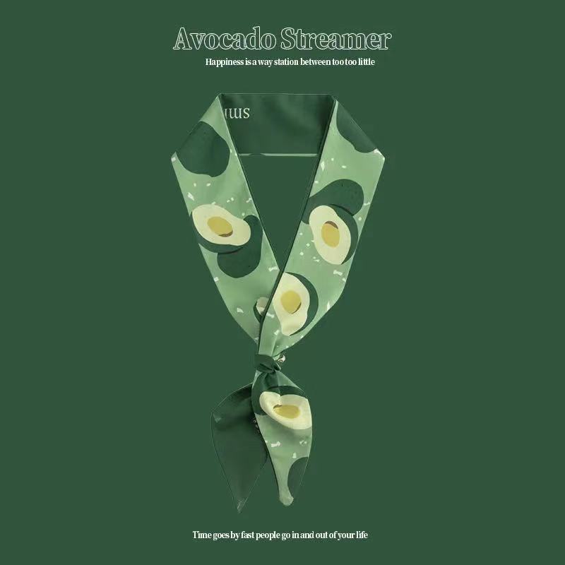 Шелковый шарф Qiandongge, повязка на голову в стиле ретро, завязанный хвост, бант, лента, повязка на голову, повязка на голову Mori Series