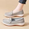 35-41 женские модные повседневные туфли больших размеров с плоской подошвой и каблуком для одной ноги, туфли для мам, мокасины, туфли
