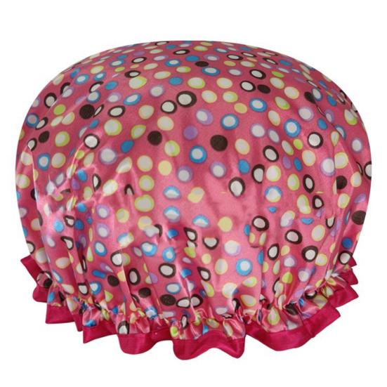 Simple Waterproof Dustproof Multifunctional Stretchy Thicken Women Hair Bonnet Hair Cover Shower