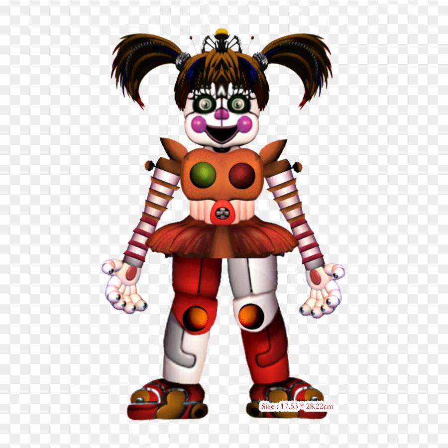 Five Nights At Freddy's Scrap Baby Freddy Fazbear's Pizzeria Simulat термонаклейки для одежды, футболка, сумка, теплопередающие наклейки, железные нашивки