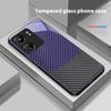 Двухцветные полосы для Xiaomi Redmi 13C Note13 12 Pro Plus 5G Note 9 13T Pro POCO X6 F5 F6 Черный Чехол для телефона из закаленного стекла