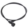 Водонепроницаемый USB-разъем папа Изолированный проводной Резьбовая блокировка Соединительный кабель E10MC TA M MC A M(1M )