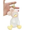 Plush Unique Short Duck Toy Keychain Adorable Cartoon Animal Doll Gift For All Ages