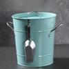 Double Wall Ice Bucket Champagne Retro with Handle Wine Beverage Tub for Chilling