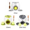 Automatic Dog Ball Launcher Dog Tennis Food Reward Machine Interactive Dog Ball Thrower Slow Feeder for Small and Medium Dogs