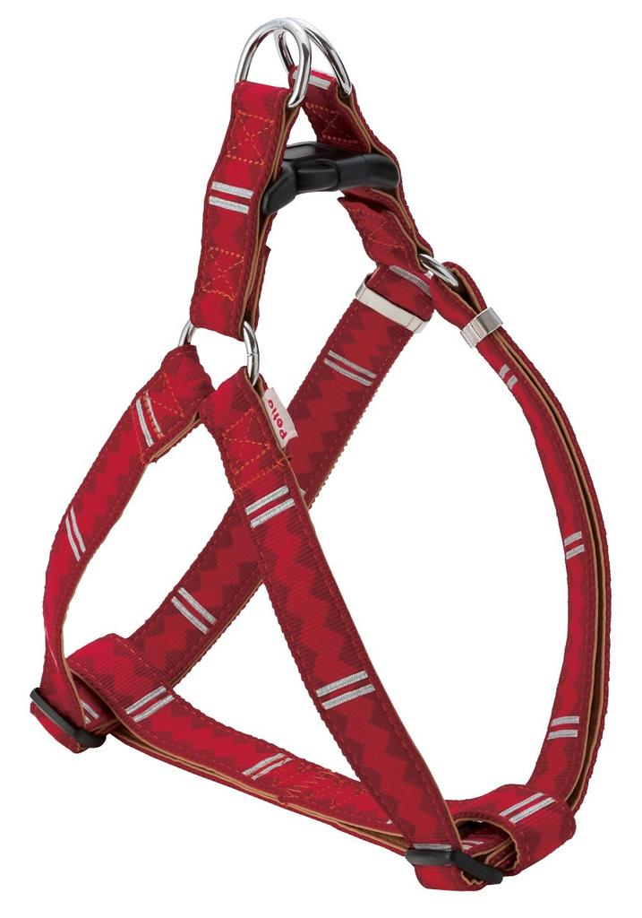 Petio Basic Plus Rhombus for Large Size L Harness, Red, Dogs,