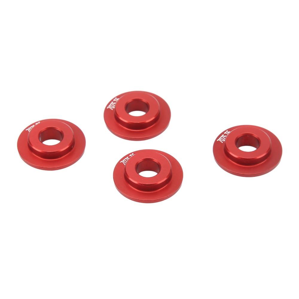 4Pcs/Set Aluminum Alloy Wheel Rim Adapter Gasket for Traxxas UDR 1/7 RC Car For Off-Road Use