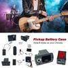 Крышка активного звукоснимателя для бас-гитары Отсеки для батареи 9В Держатель батареи Кейс для батареи звукоснимателя