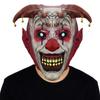 Horror Bell Clown Latex Headgear Halloween Smiling Clown Mask Masquerade Festival Performance Props
