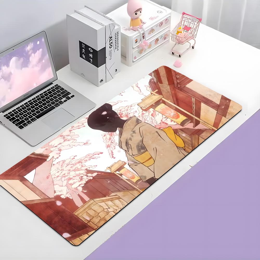 Classic Historic Anime The Hheike Story Mouse Pad Large Gaming Mousepad With Thick Stitched Edge Nonslip Desk Mat