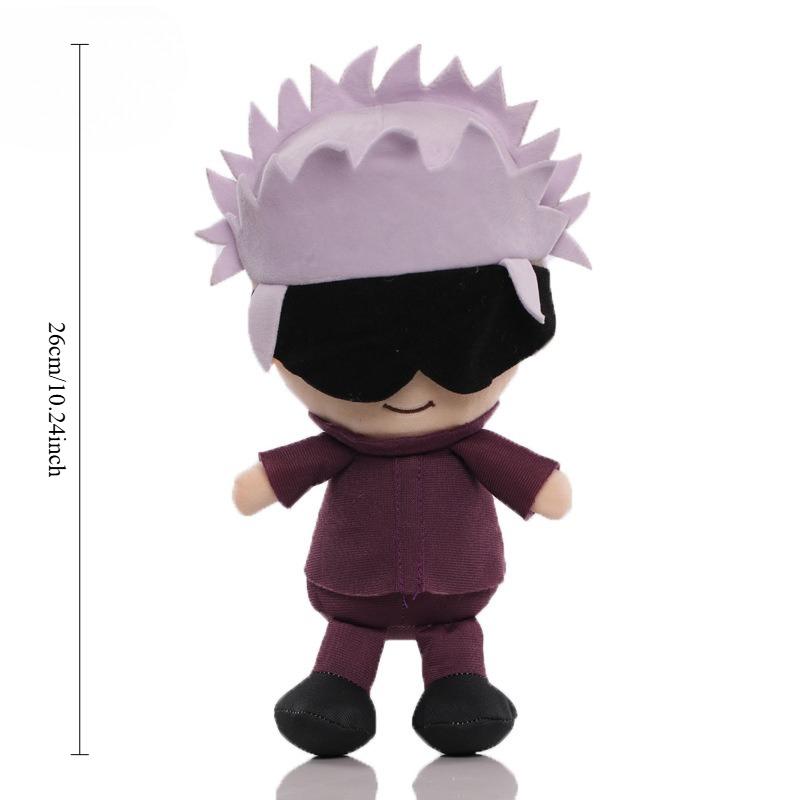 Плюшевая игрушка Jujutsu Kaisen Сатору Годжо Фушигуро Мегуми Итадори Юдзи Инумаки Тоге Фигурка из аниме Мягкая игрушка Кавайная игрушка Подарок