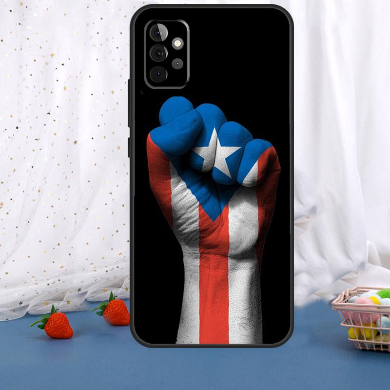 Puerto Rico Flag For Samsung Galaxy A15 A55 A35 A53 A33 A13 A36 A56 A26 A16 A22 A32 A52 A54 A34 A05 A06 Case